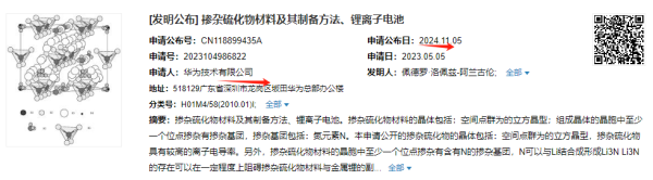 股票线上配资 利好不断！刚刚，华为固态电池专利曝光