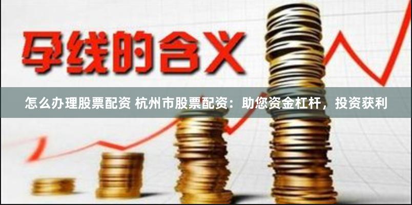 怎么办理股票配资 杭州市股票配资：助您资金杠杆，投资获利