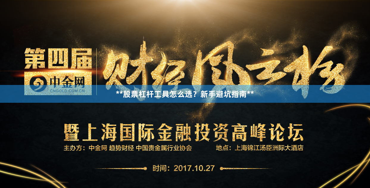 **股票杠杆工具怎么选？新手避坑指南**